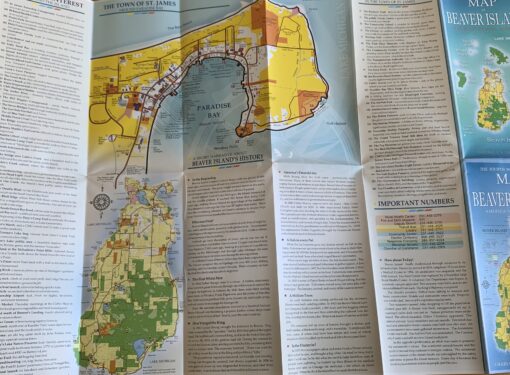 Ten pack of Wojan-Cashman Maps of Beaver Island - Image 4