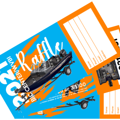 2021 Raffle Tickets for Fishing/Sport Boat - Three Tickets