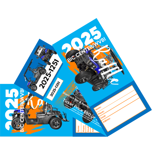 2025 Raffle Tickets for Rover Electric Golf Cart - Image 3