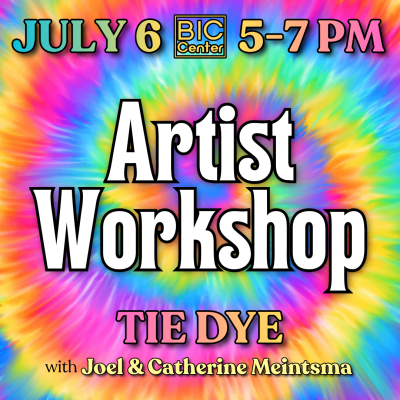 Artist Workshop: Tie-Dye