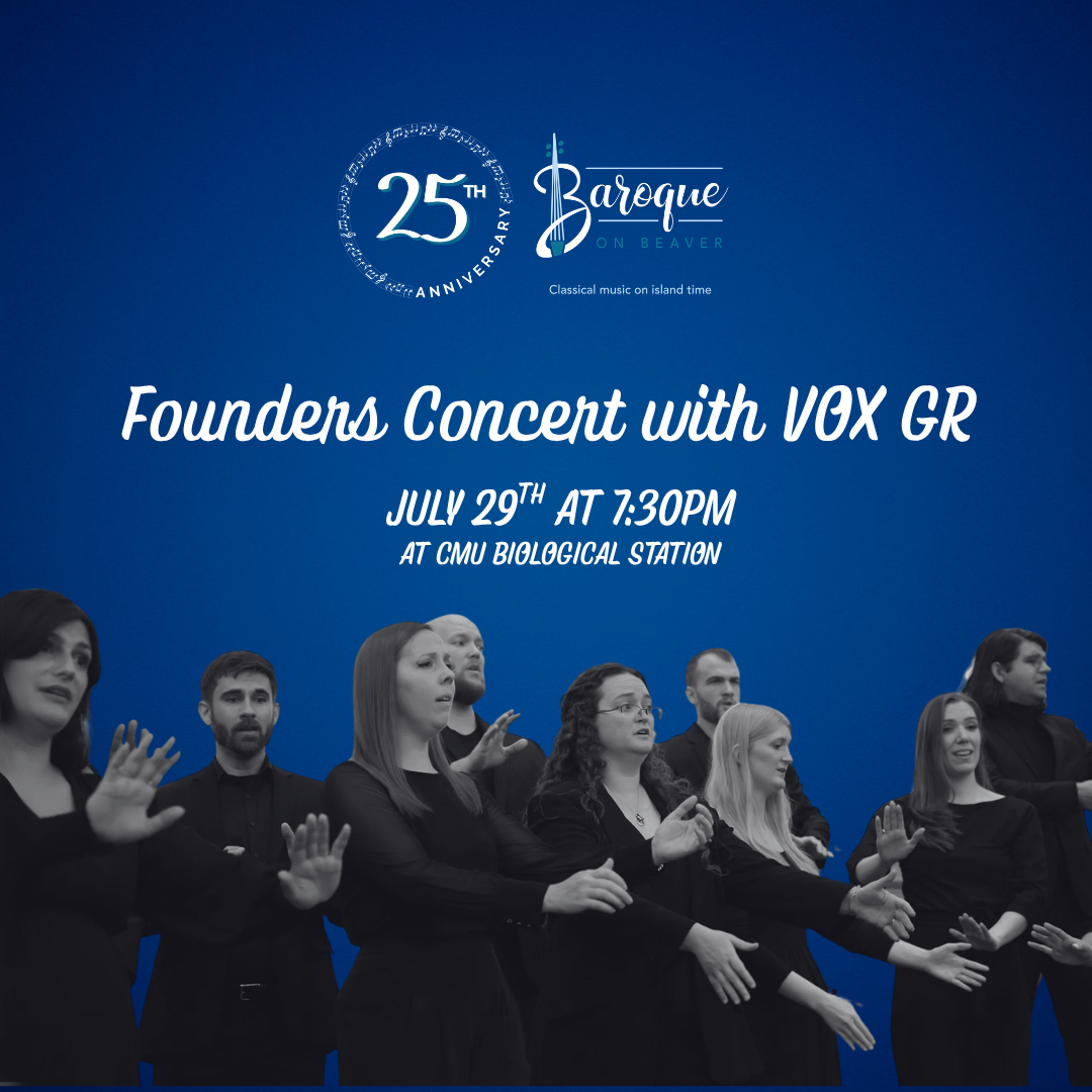 Baroque on Beaver: Founders Concert featuring VoxGR