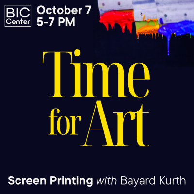 Time for Art: Screen Printing