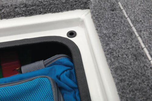 16-oz. marine-grade, fishing-friendly carpet